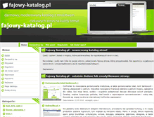 Tablet Screenshot of fajowy-katalog.pl
